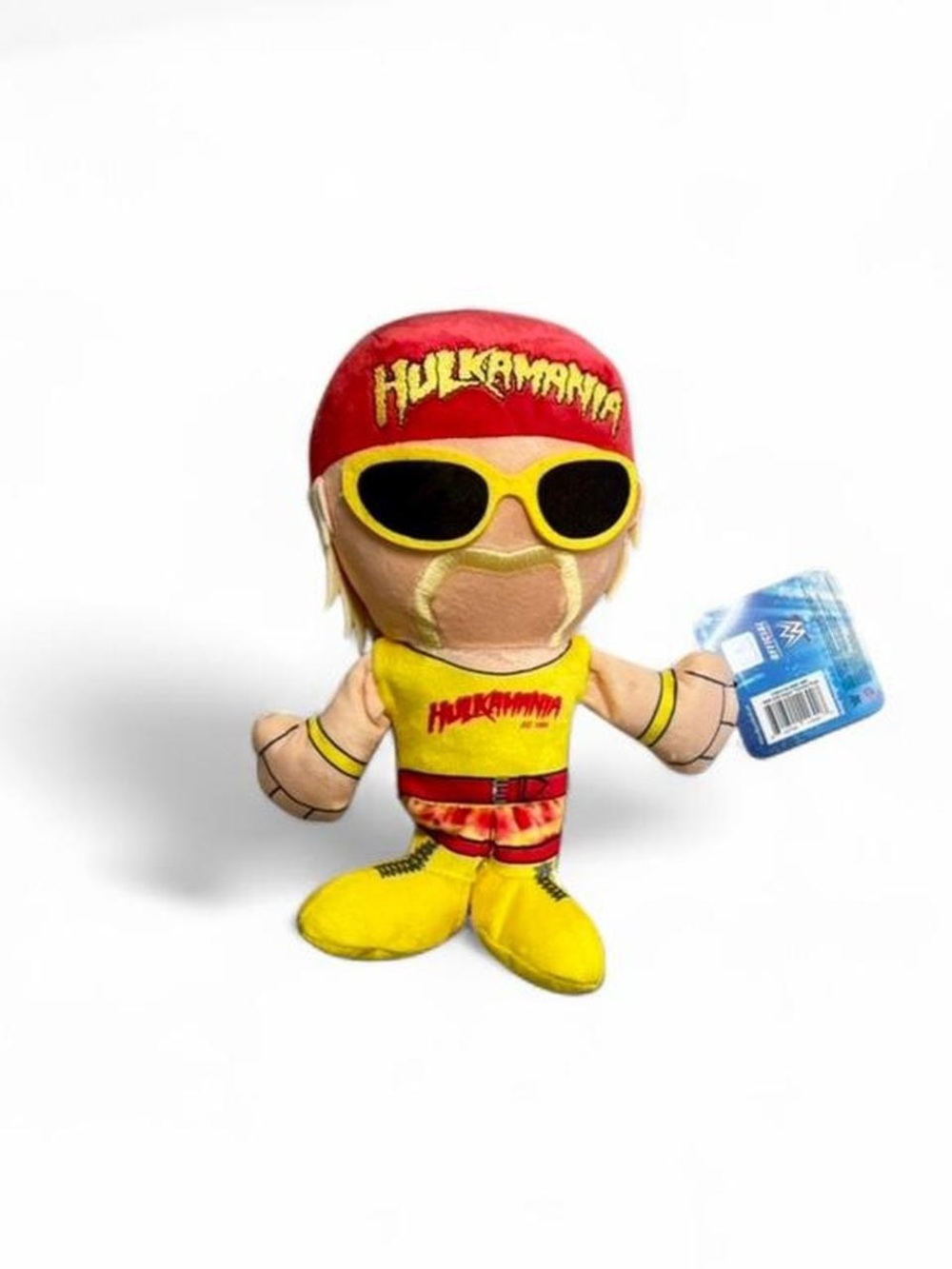 WWE Hulk Hogan Kuricha Plush Bleacher Creatures 8” Collectible With Tags